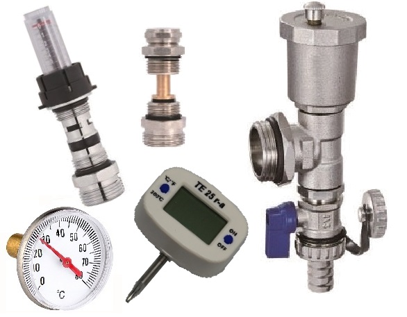 Комплектующие для монтажа водяных теплых полов купить в интернет ...